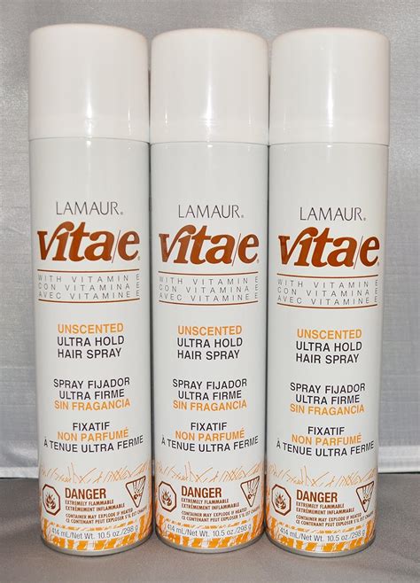 Resists humidity, boosts shine, adds body and keeps your hair under control. . Vita e hairspray